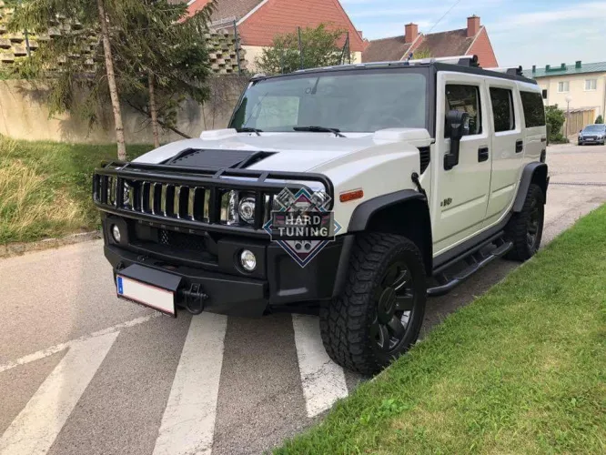 Углы переднего бампера Hummer H2