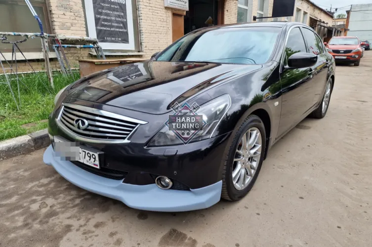 Накладка на передний бампер REDLINE Infiniti G25 V36 (2006-2013)