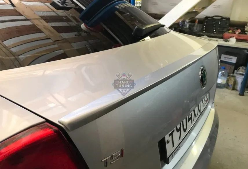Lip cпойлер Skoda Octavia A5