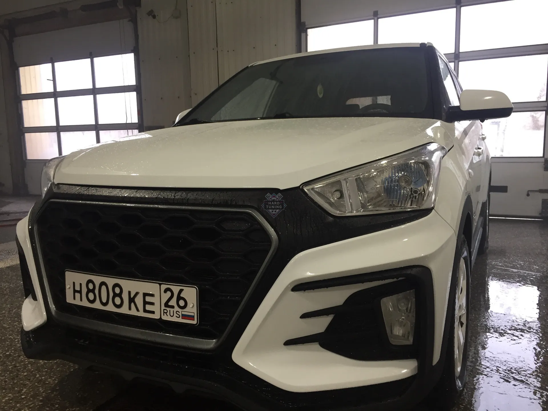 Передний бампер Excalibur Hyundai Creta АБС пластик