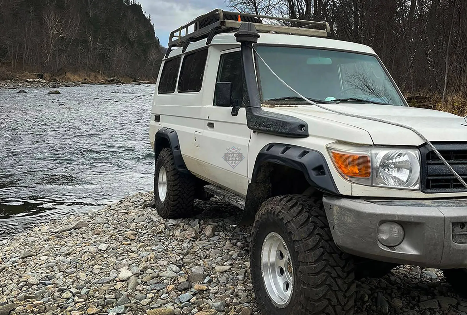 Расширители арок +80мм Toyota Land Cruiser J78