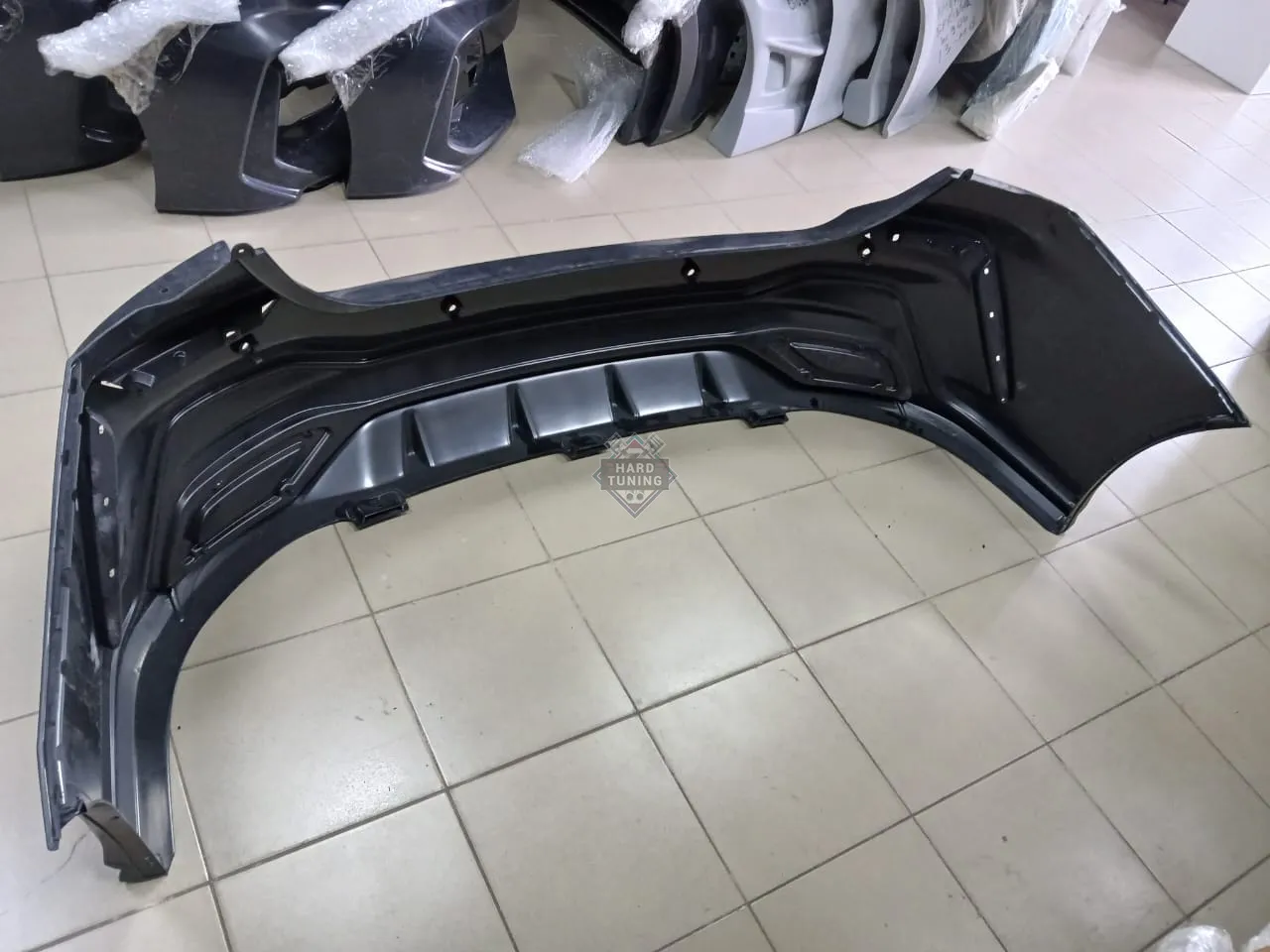 Задний бампер MERCEDES-STYLE Hyundai Solaris 2 (2017+)
