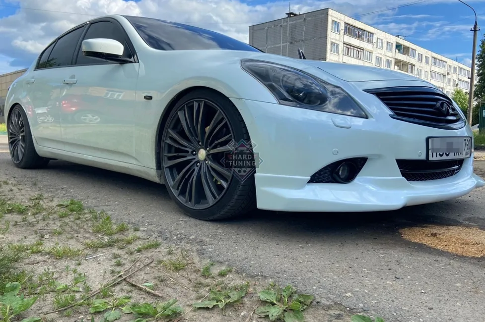 Накладка на передний бампер REDLINE Infiniti G25 V36 (2006-2013)