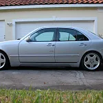 Накладки на пороги WALD INTERNATIONAL Mercedes E-Class W210