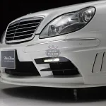 Передний бампер WALD BLACK BISON Mercedes S-klasse (W220) рестайлинг