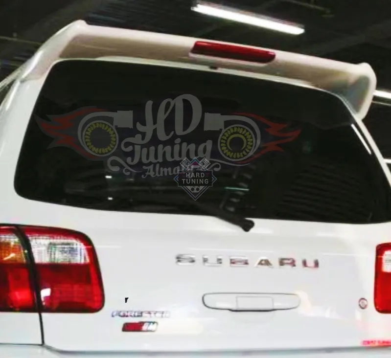 Спойлер верхний STI с выемкой под стоп сигнал Subaru Forester SF