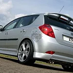 Накладка на задний бампер ATH KIA Ceed 5D 2006-2010