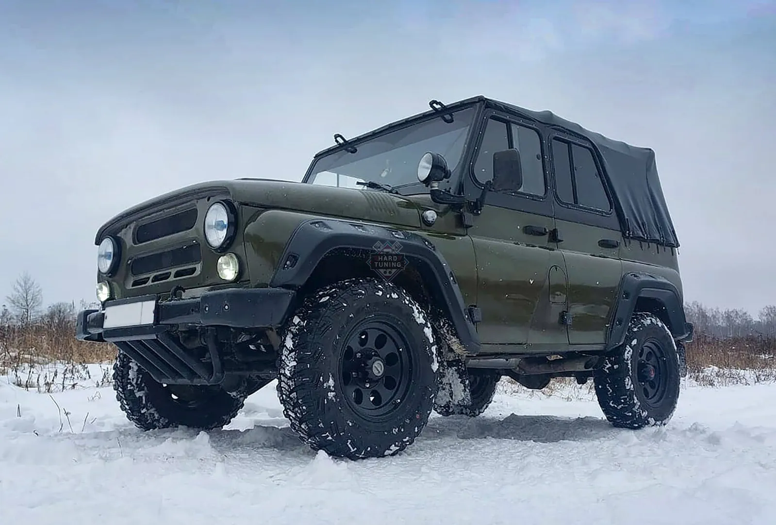 РАСШИРИТЕЛИ АРОК УАЗ Hunter +60мм