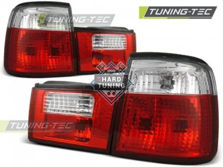 Задние фары BMW E34 (1988-1995) TAIL LIGHTS fits красно-белые