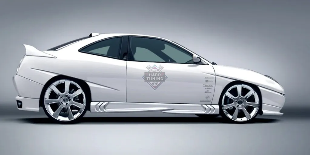 Накладки на пороги BMB Fiat Coupe