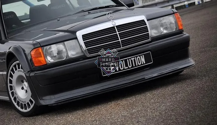 Губа переднего бампер Evolution-1 Mercedes 190 W201