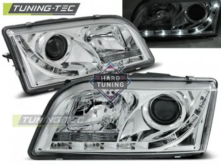 Передние фары Volvo S40/V40 (1996-2003) Daylight хром