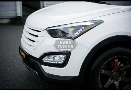 Решетка радиатора S-BASIC Hyundai Santa Fe 3 DM дорестайл