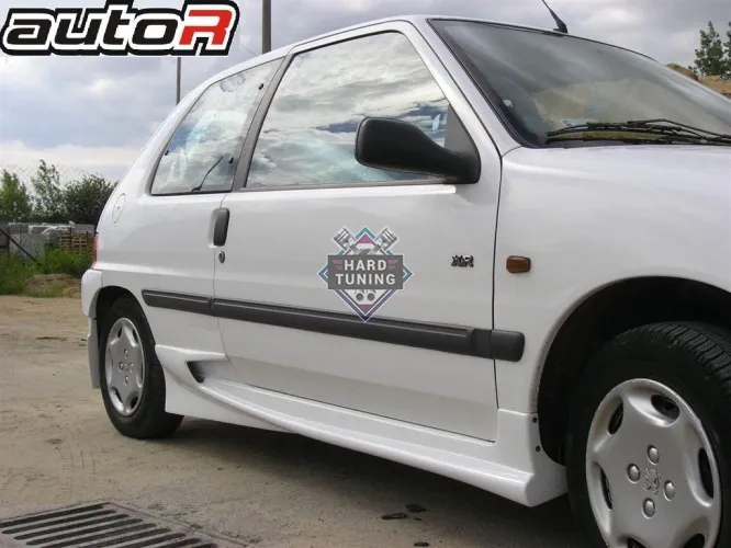Накладки на пороги Auto R Peugeot 106