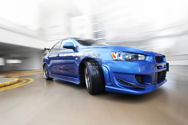Накладки на пороги INGS+1 N-SPEC Mitsubishi Lancer 10 (2007-2016)