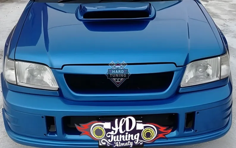 Решетка радиатора Burn Up Subaru Forester SF Рестайлинг