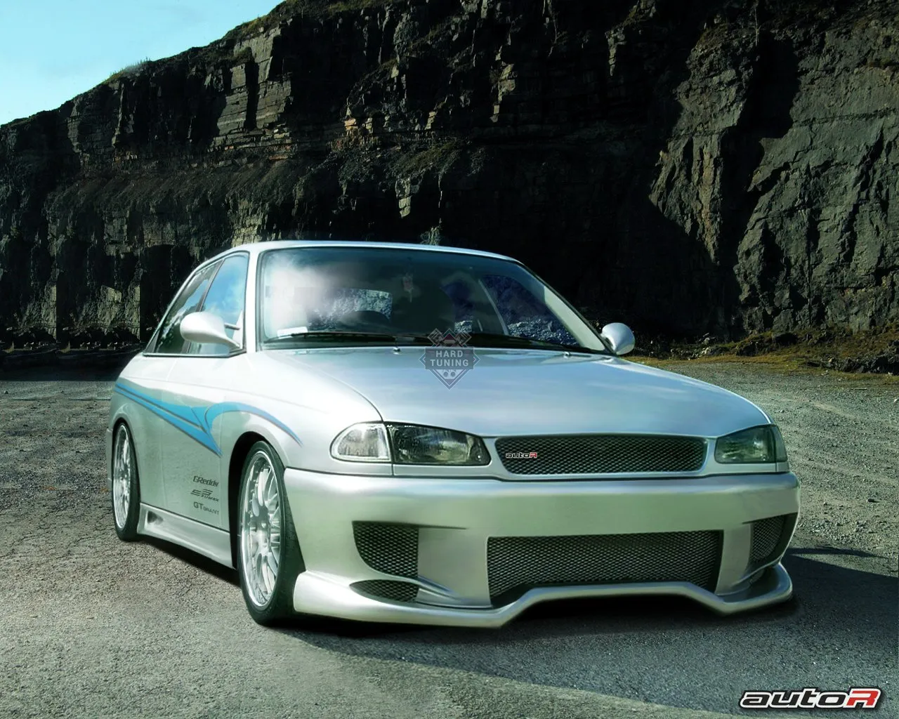 Передний бампер BMB Opel Astra F