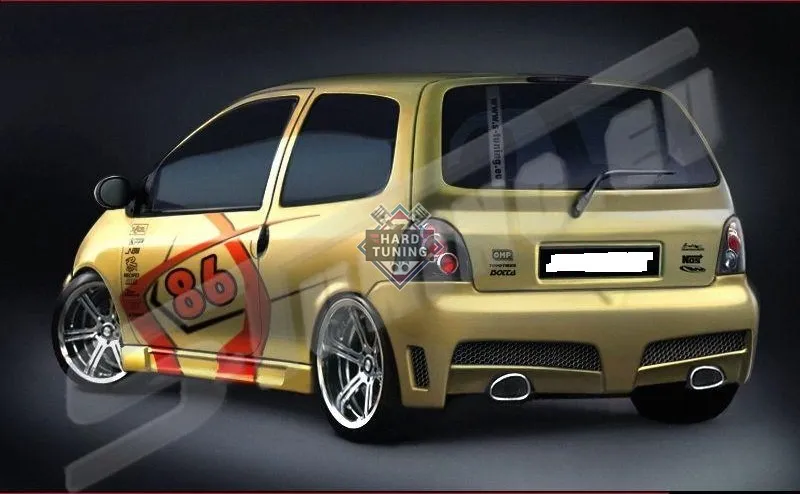 Задний бампер BMB Renault Twingo