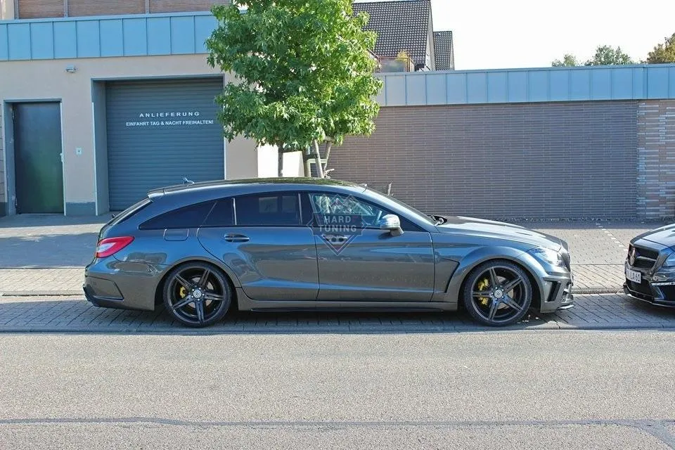 Накладки на пороги PRIOR DESIGN Mercedes CLS-Class W218