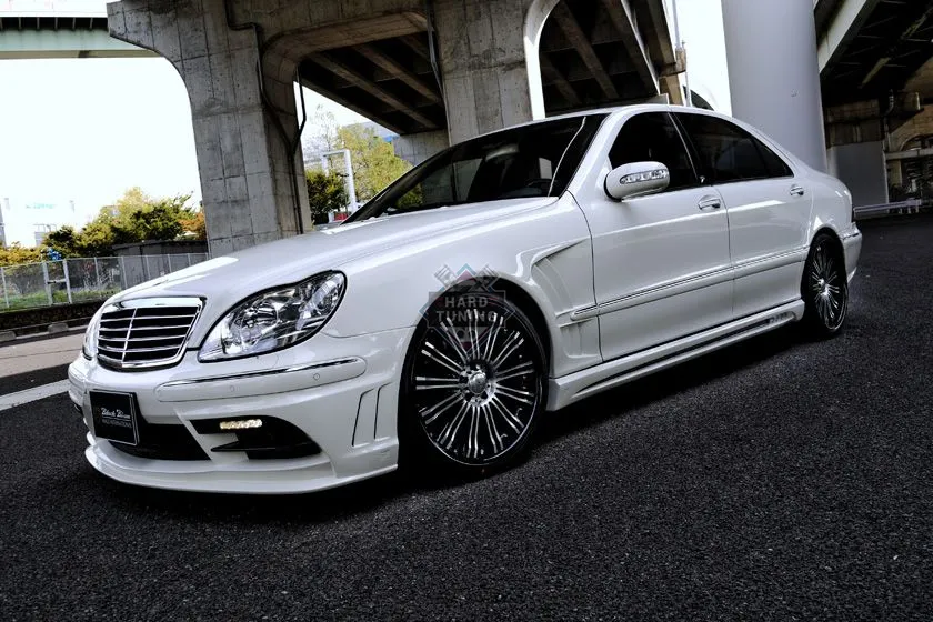 Крылья с жабрами WALD BLACK BISON Mercedes S-klasse (W220)