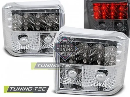 Задние фонари Volkswagen T4 (1990-2003) LED хром