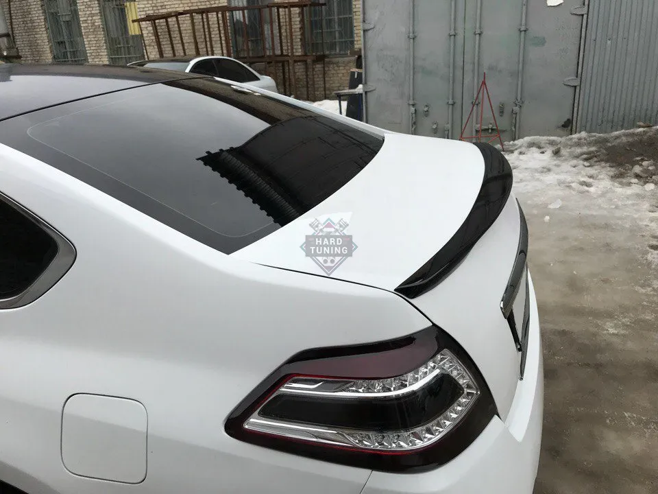 Спойлер лип с клыками Nissan Teana 2 J32