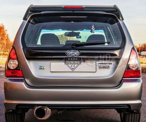 Спойлер под стекло Subaru Forester SG Рестайлинг