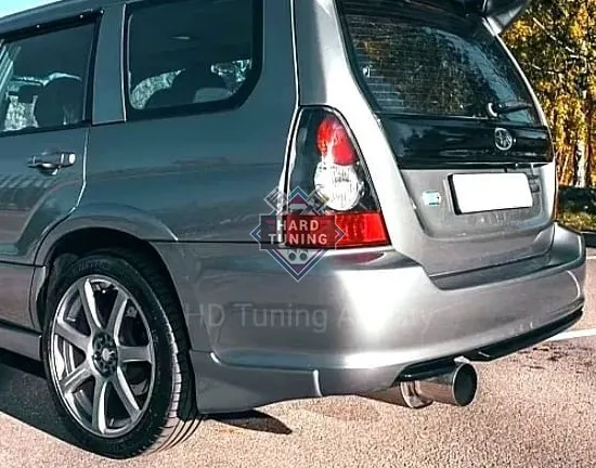 Клыки на задний бампер Cross Sport Subaru Forester SG
