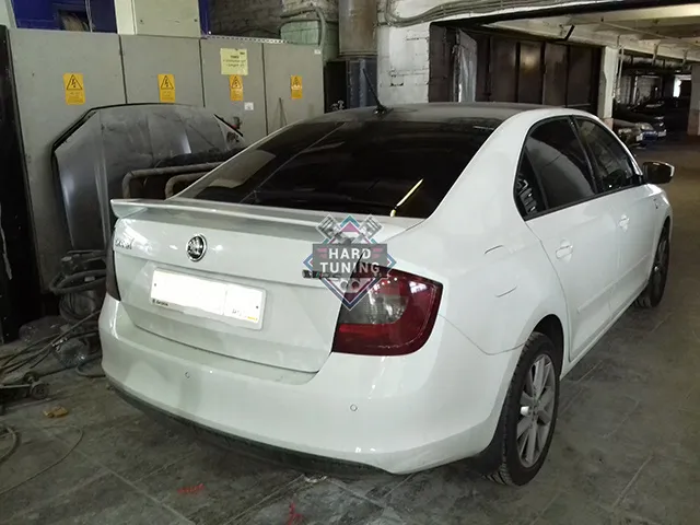 Спойлер RS Style Skoda Rapid