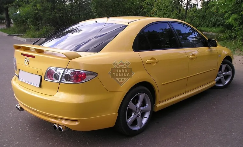 Накладки на пороги AERO Mazda 6 GG