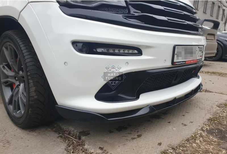 Сплиттер переднего бампера BLACKOPS Jeep Grand Cherokee WK2