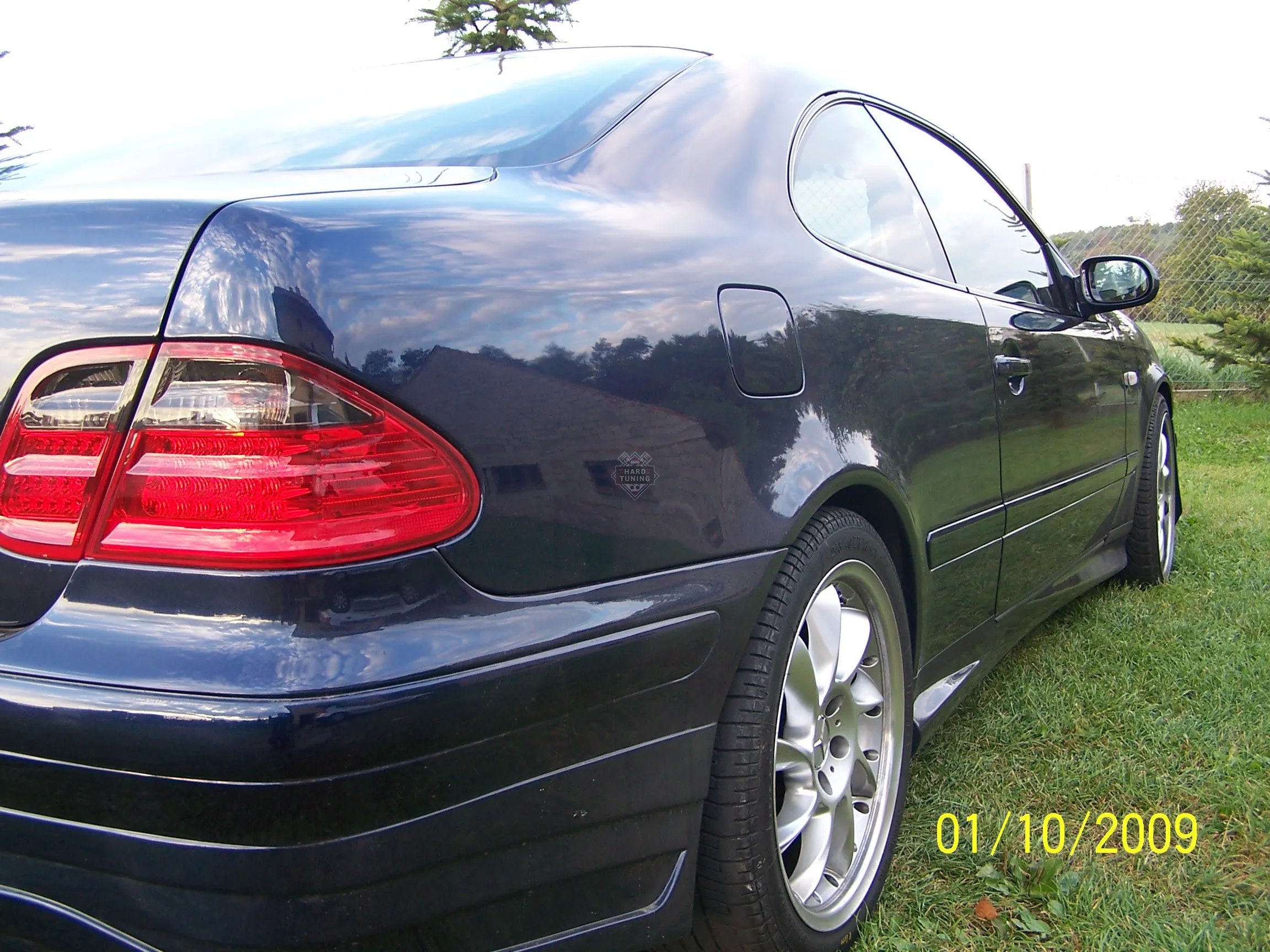 Задний бампер ST Mercedes CLK-Class W208