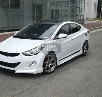 Накладки на пороги NEFDESIGN Hyundai Elantra/Avante 2010-2014
