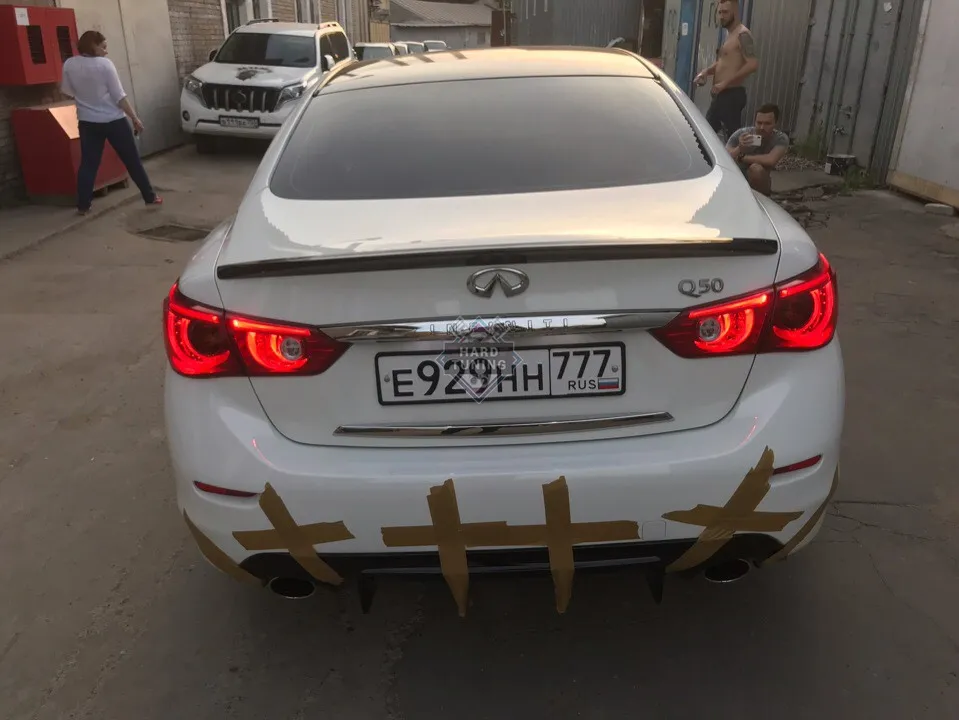 Спойлер лип Infiniti Q50
