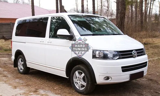 Расширители арок Volkswagen T5 АБС пластик. Короткая база