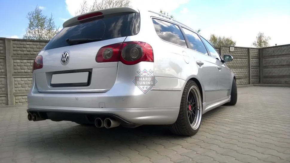 Накладка на задний бампер R-LINE Volkswagen Passat B6 универсал