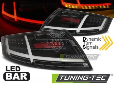 Задние фары AUDI TT 8J (2006-2014) LED BAR TAIL LIGHTS fits красно-тонированные
