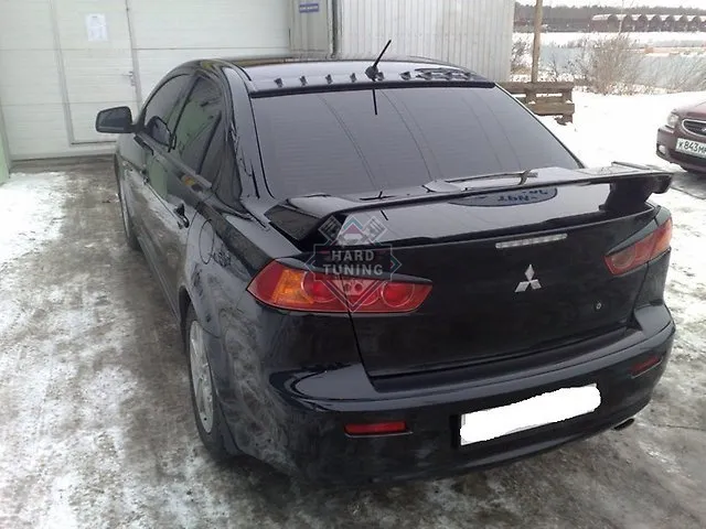 Спойлер 2.0 V1 Mitsubishi Lancer 10 (2007-2016) ABS пластик