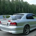 Накладки на пороги DOLPHIN Mitsubishi Galant 8
