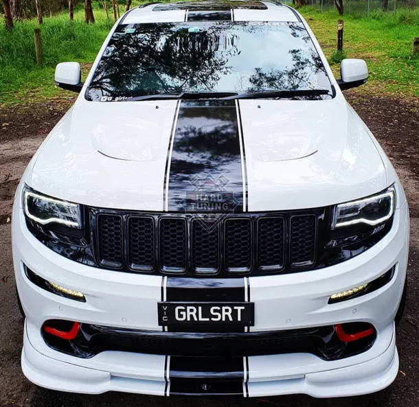 Сплиттер переднего бампера DS Jeep Grand Cherokee WK2