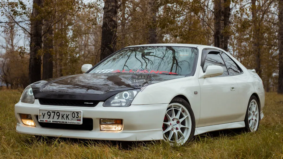 Накладки на пороги OEM широкие Honda Prelude 5