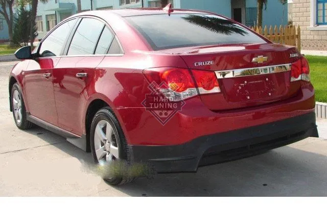 Накладки на пороги var3 Chevrolet Cruze
