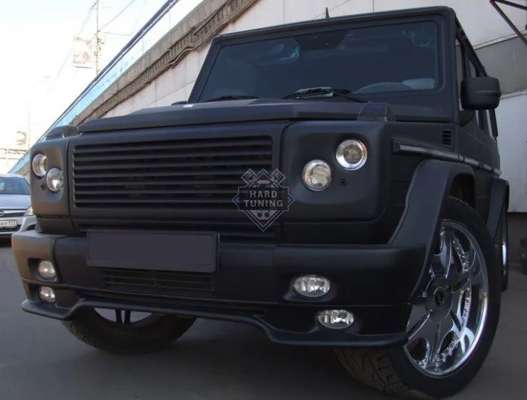 Накладка на передний бампер Mercedes G-Klasse (W463)