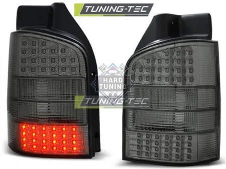 Задние фары VW T5 (2003-2009) LED TAIL LIGHTS fits тонированные