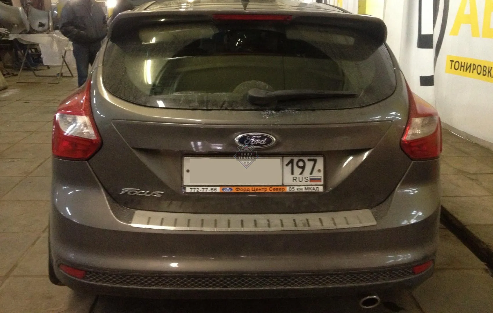 Спойлер ST Ford Focus 3 хетчбек дорестайлинг