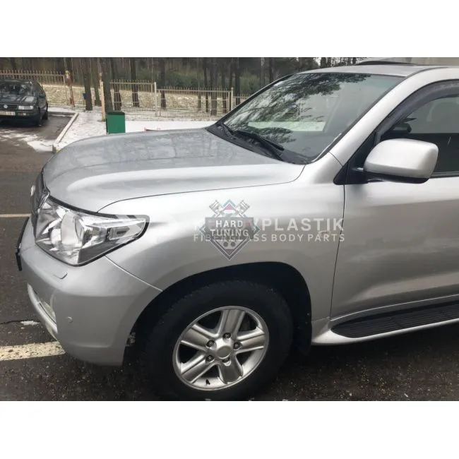 Передние крылья Toyota Land Cruiser 200 (2007-2015) штатные пластиковые комплект