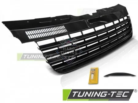 Решетка радиатора VW T5 (2004-2009) TRANSPORTER GRILLE GLOSSY fits черная