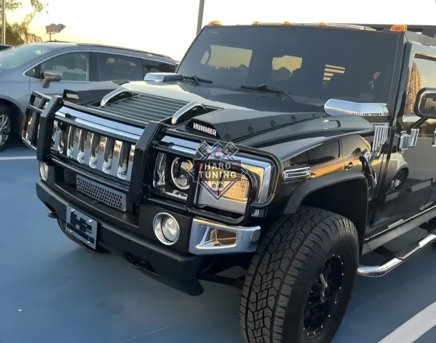Ковши боковые на капот Hummer H2
