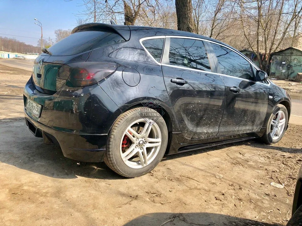Обвес Opel Astra J хэтчбек рестайл