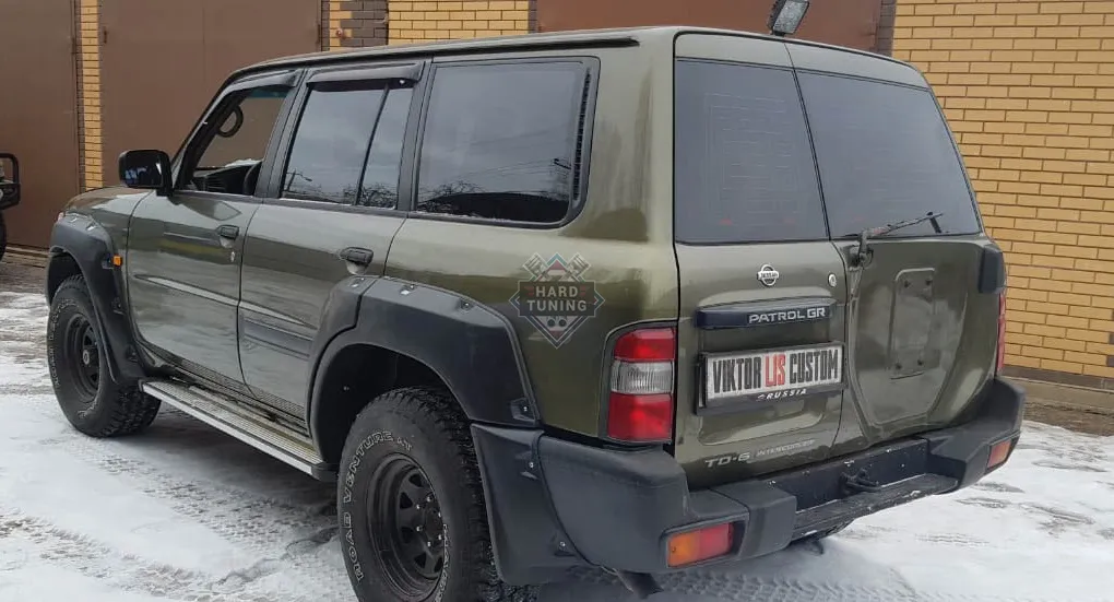 Расширители арок Nissan Patrol Y61 +85ММ (КОМПЛЕКТАЦИЯ ПОД ШНОРКЕЛЬ)